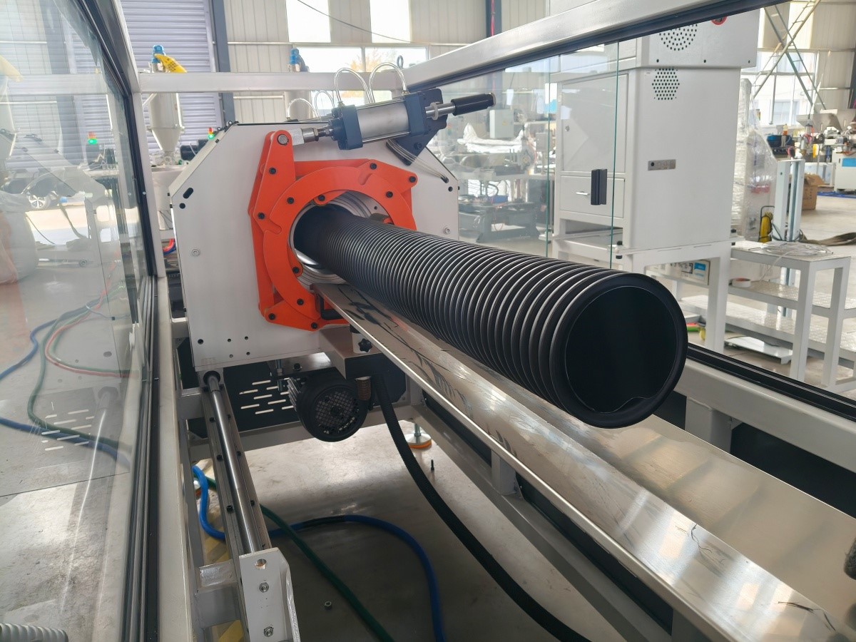 Corrugaed pipe production line Corrugaed pipe production line